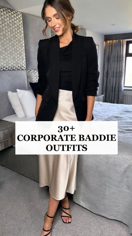 Neon Elegance: 30+ Corporate Baddie Looks for the Night | 🎉 aesthetic mood boost 750