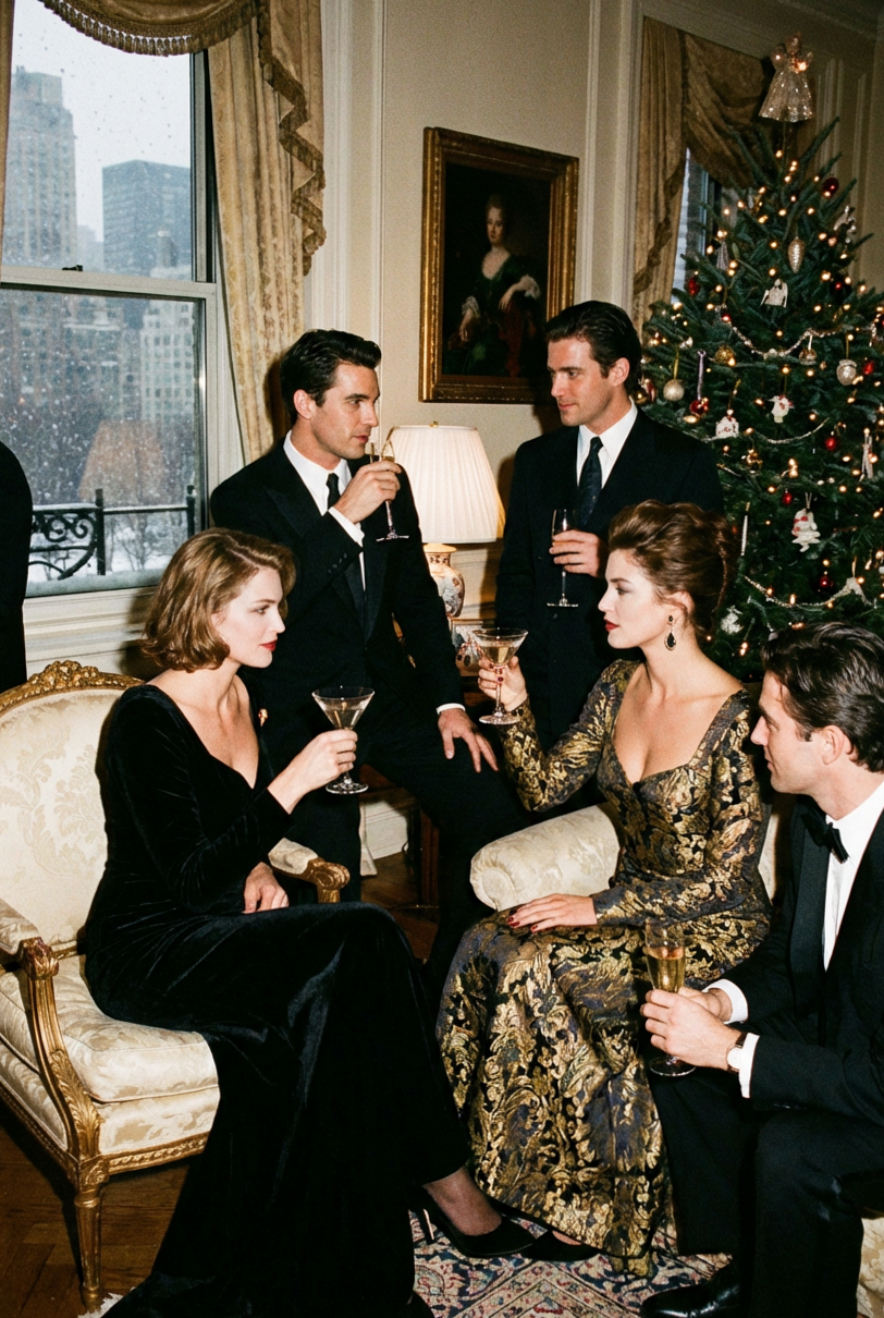 Neon Elegance: 90s New York Party Vibes — daily dose of beauty 🎲 📜 129