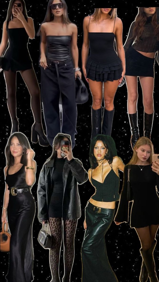 Neon Elegance in Midnight Hues | 💜 💙 🪩 curated aesthetic 856