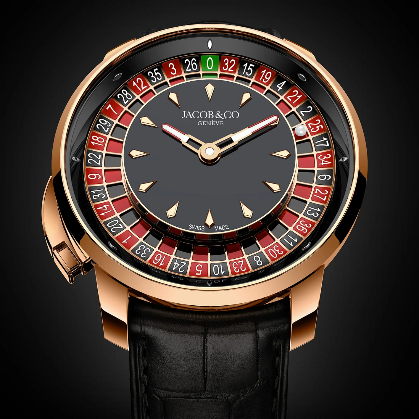 Neon Elegance Meets Vintage Glam in the Jacob & Co. Casino Tourbillon Masterpiec 613