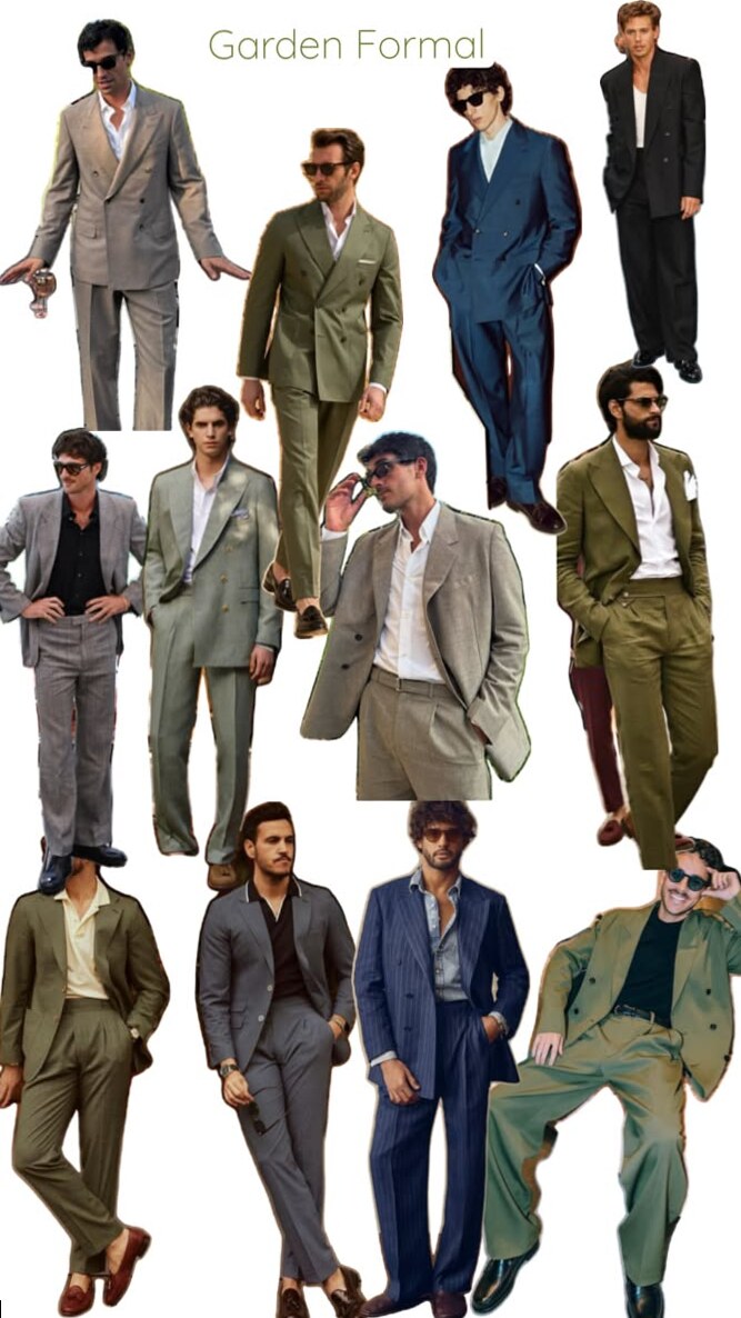 Neon Elegance: Retro Garden Glam for Men 🎯 990