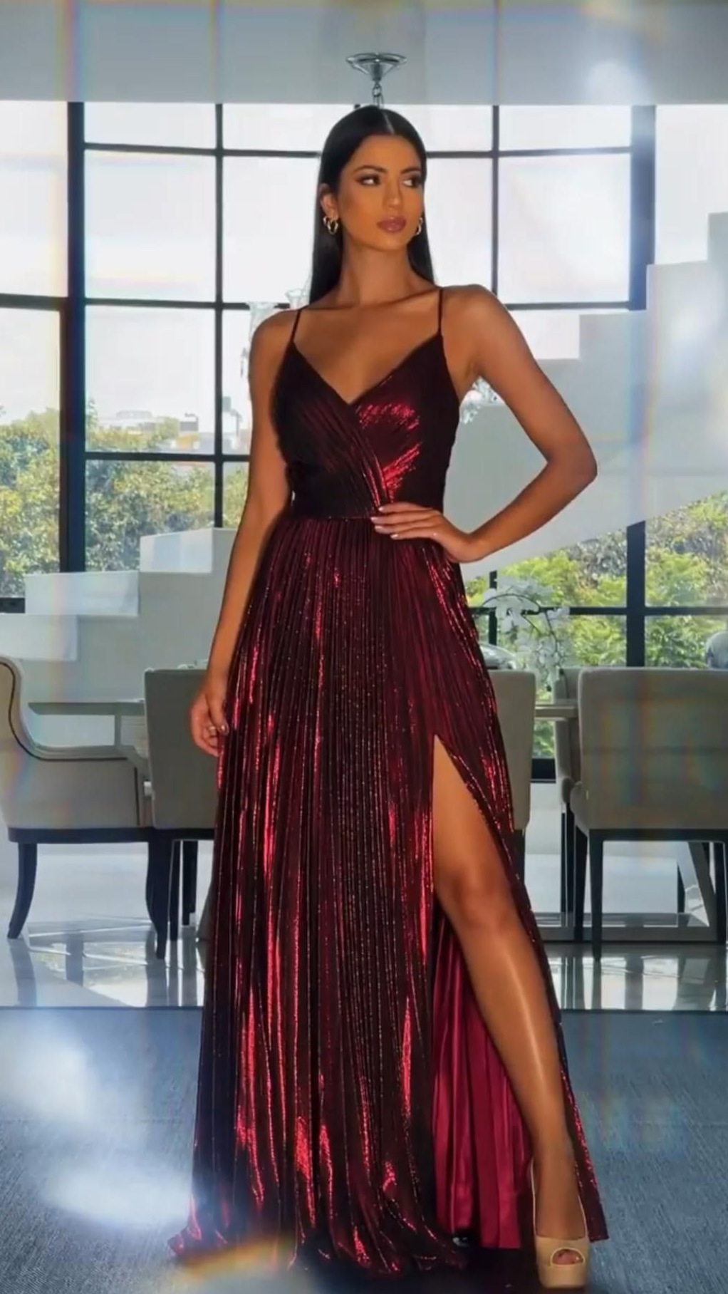 Neon Elegance: Sparkling Vintage Vibes for Luxe Party Aesthetics — style study s 682