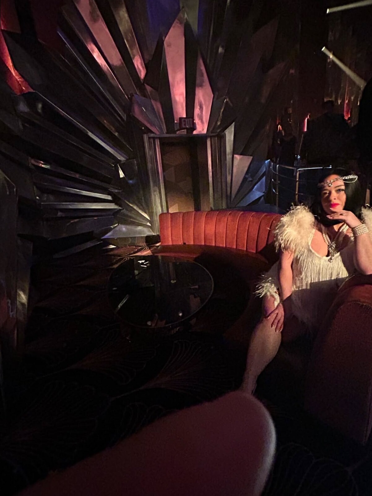 ✨ Neon Elegance: Vintage Glam Party Dress Design | design diary 913