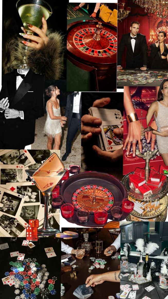 Neon Elegance: Vintage-Inspired Party Vibe & Artful Game Design 🌌 💜 🔵 873