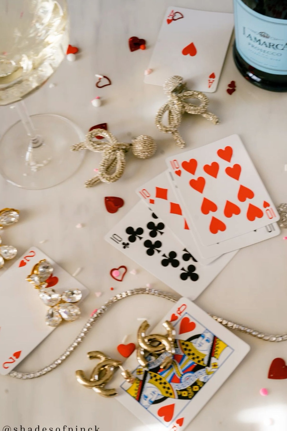 Neon Elegance: Vintage-Inspired Game Table Aesthetic | 👒 sapphire evening vibes 130