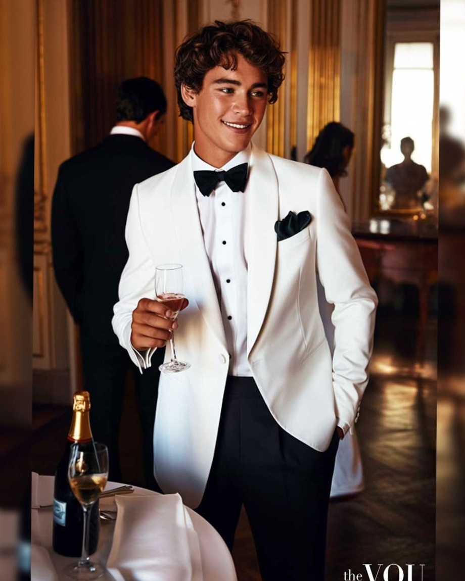 🌻 Neon Elegance: Vintage-Inspired Men’s Cocktail Style — aesthetic edit 225