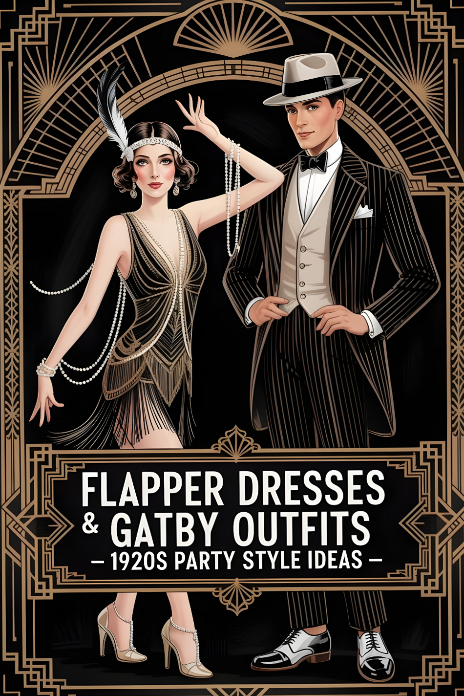 Neon Gatsby Glamour & Vintage Art Deco Party Dreams • 🍾 🥳 253