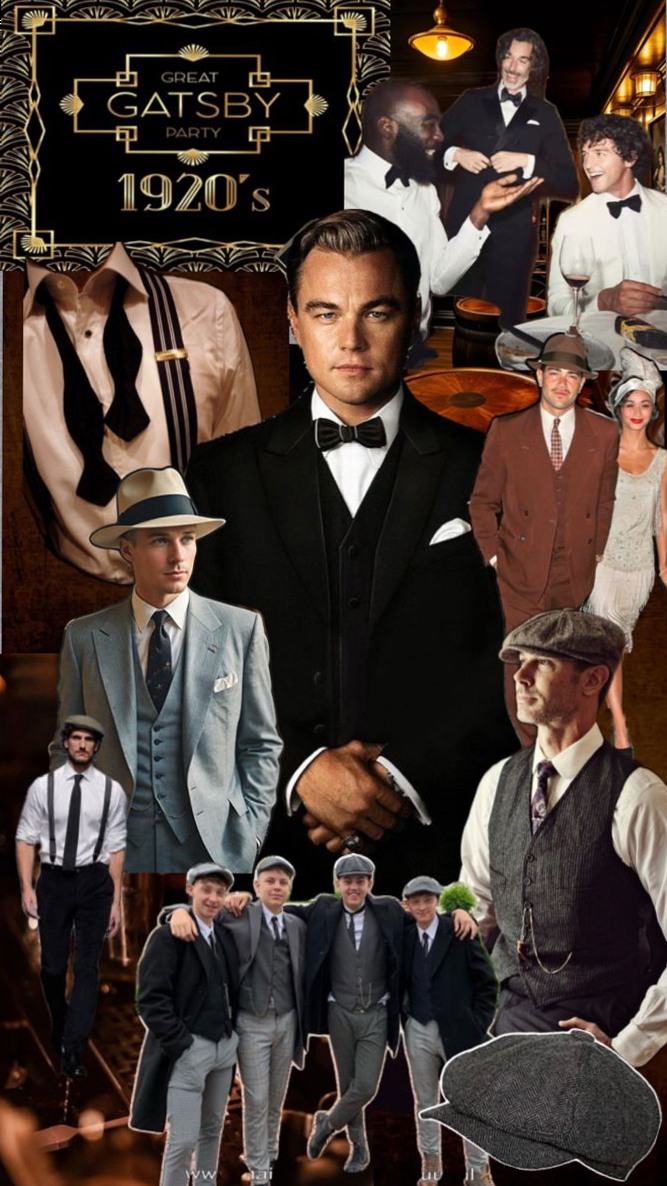 Neon Gatsby Vibes: Vintage Glamour Meets Artful Elegance • 👠 👢 168