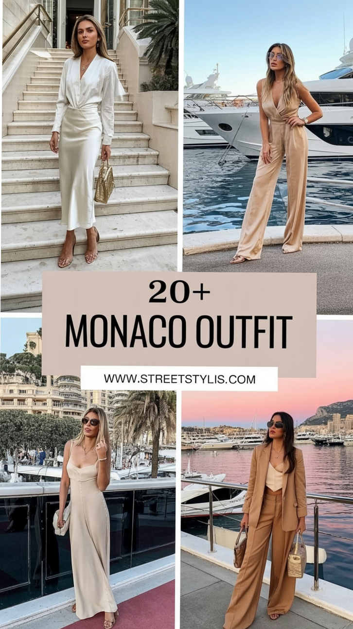 Neon-Gilded Glamour: 20+ Chic Monaco Styles for Nightlight Elegance ⟐ style stud 873