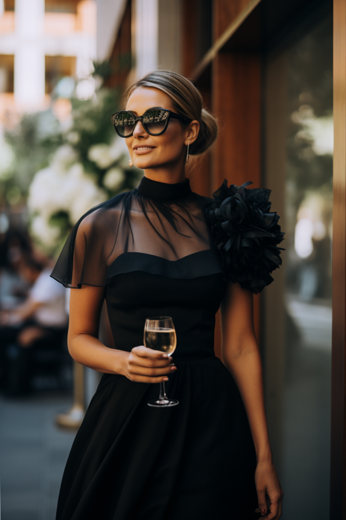 ⊹ Neon-Gilded Shoe Pairings for a Black Dress at Night ⊹ 🖼️ 🪄 566