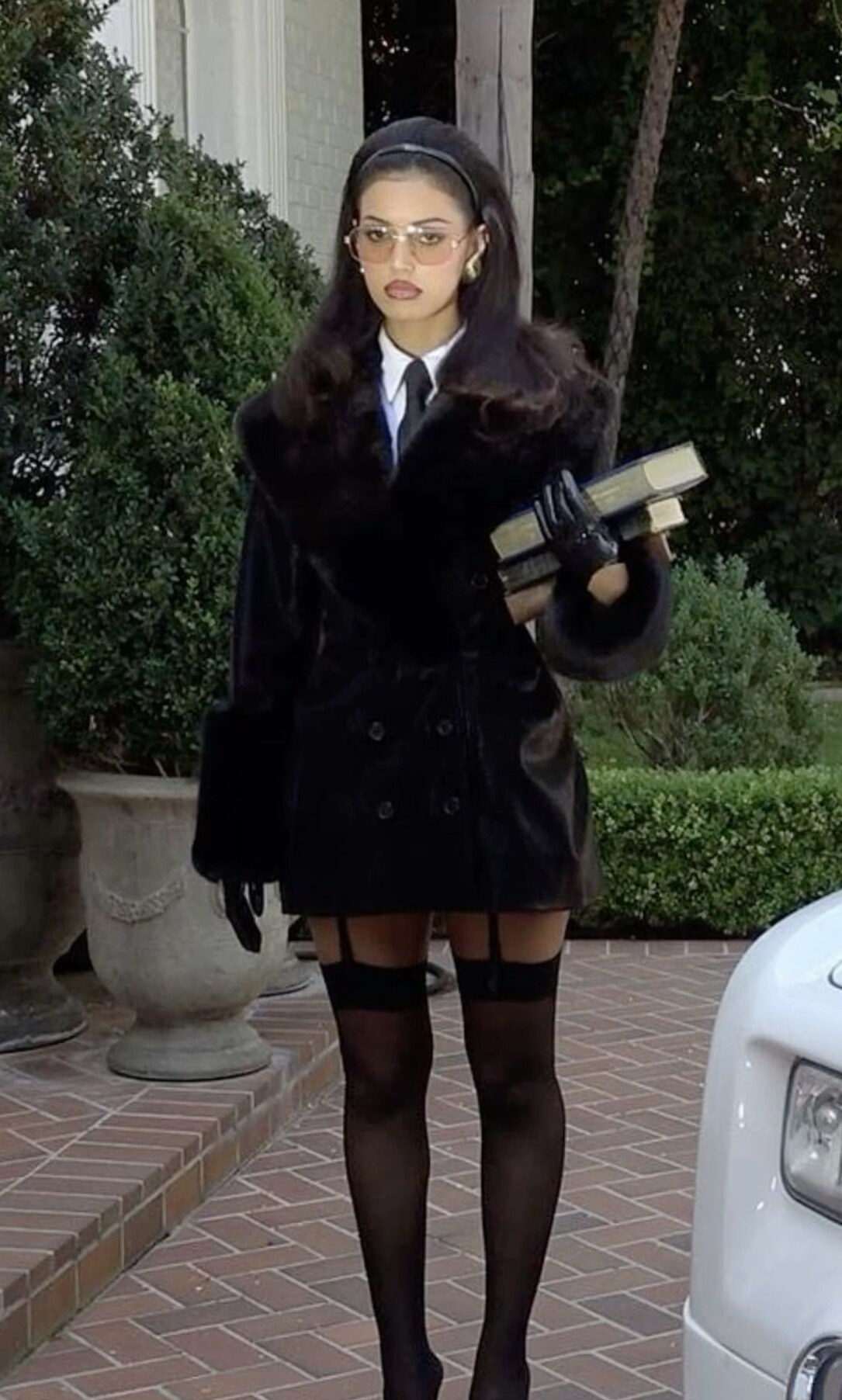 ✨ Neon-Gilded Vintage Elegance for Dark Academia Nights | style study session 217