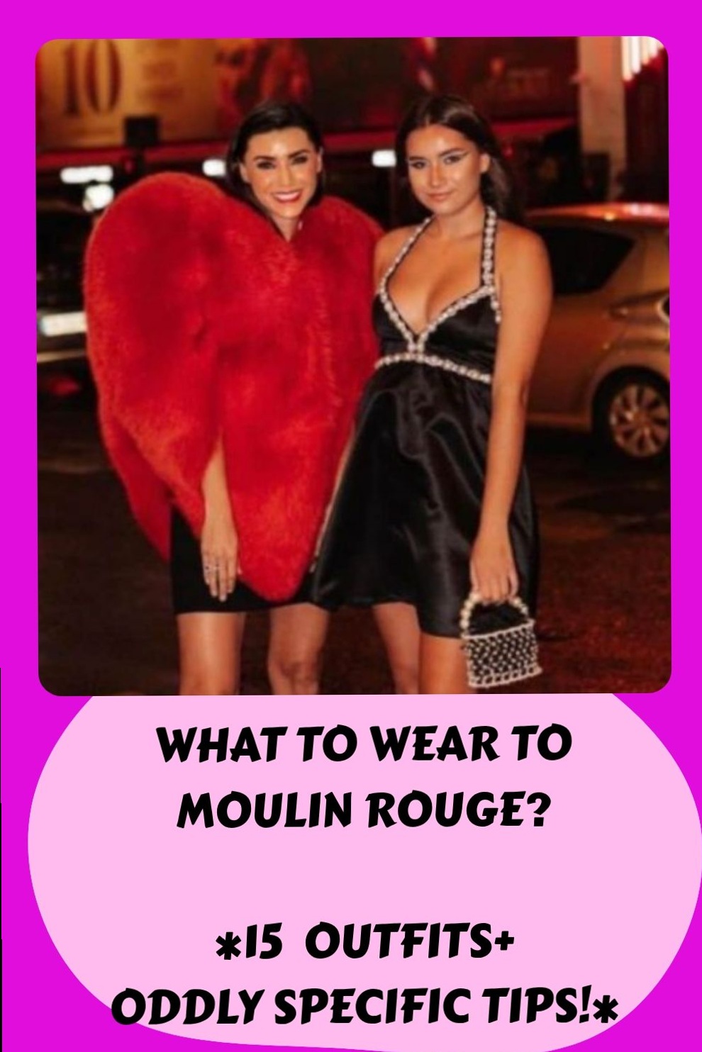 👠 🎉 | Neon Glam: 15 Vintage-Inspired Outfits for Moulin Rouge Nights | aesthetic 401