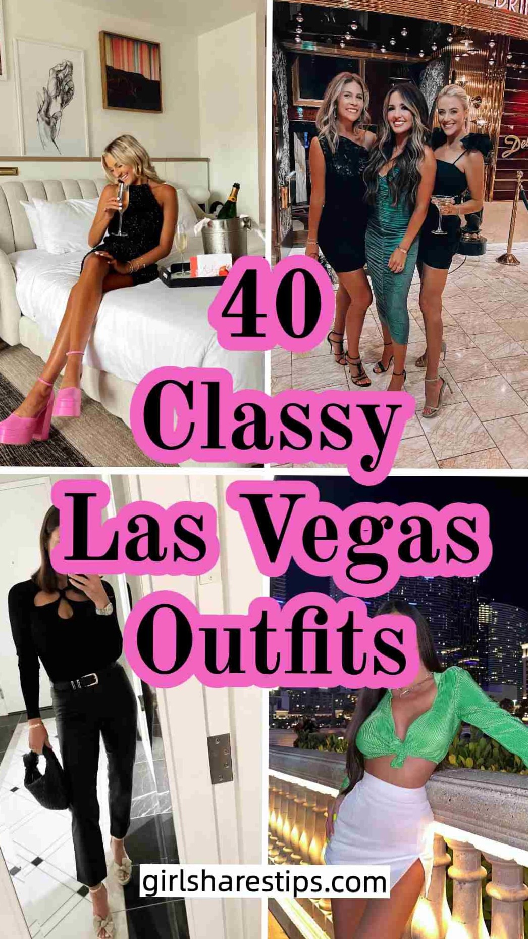 📍 🔸 | Neon Glam: 40 Timeless Styles for a Luxe Vegas Night | crystal night dream 963