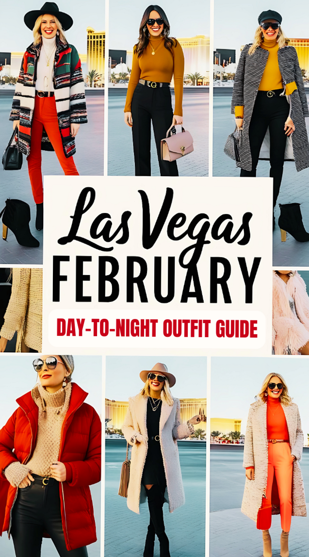 Neon Glam: Day-to-Night Looks for a Luxe Vegas Escape — 🛳️ 212
