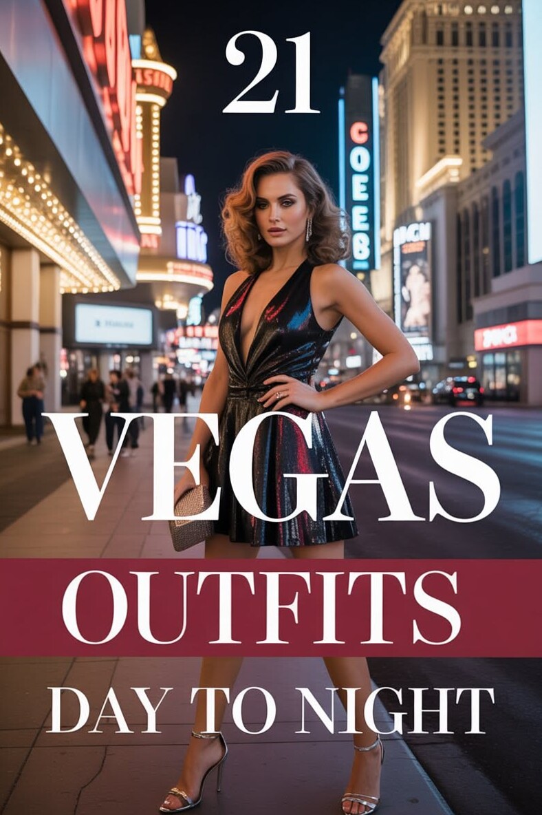 🌴 🗺️ ✈️ ✦ Neon Glam: Day-to-Night Vegas Style Guide 495