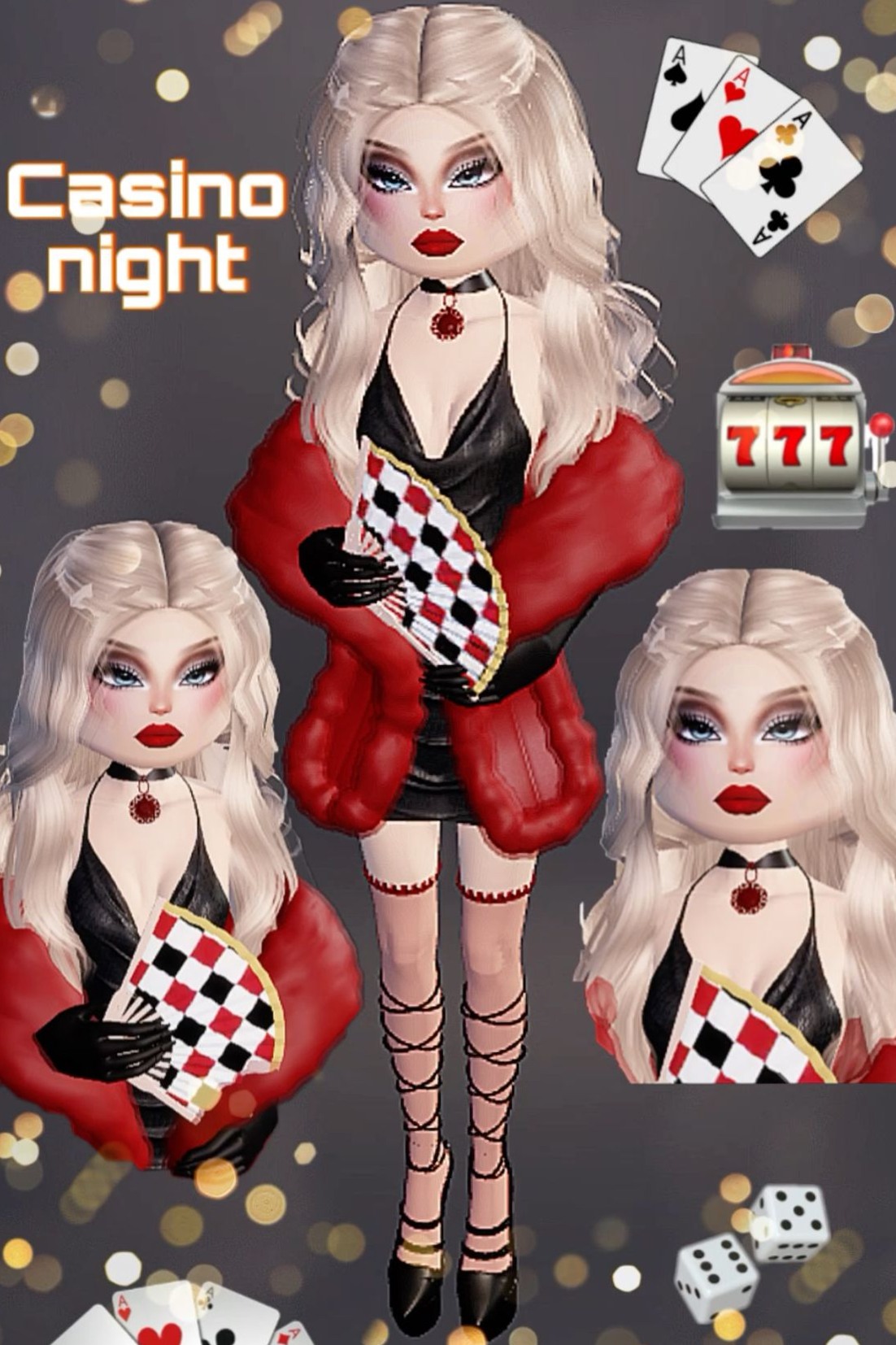 ⊹ Neon Glam Evening Gown for Bold Celebrations ⊹ 📻 943