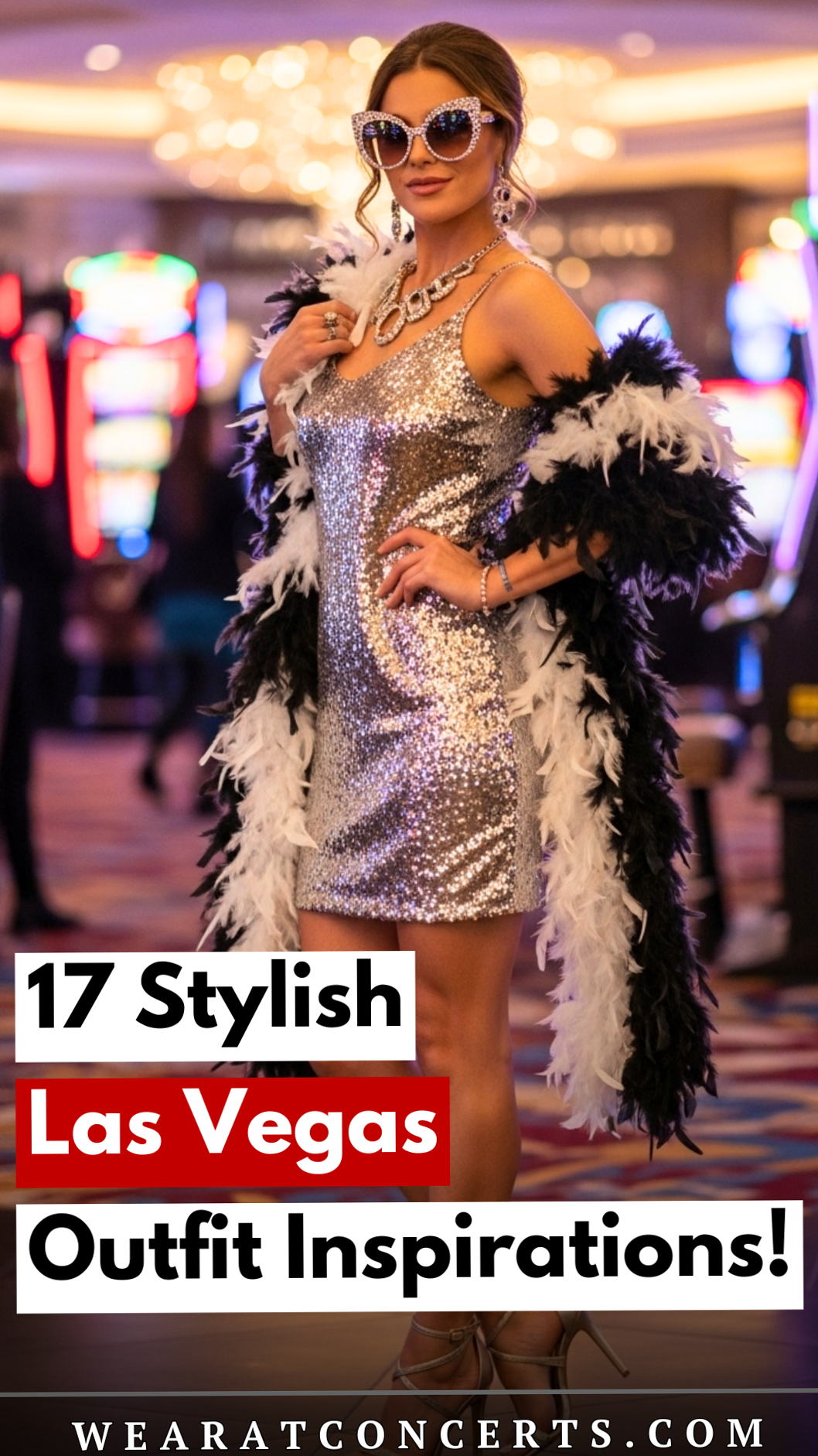 💃 🍸 | Neon Glam Looks for a Vegas Night Under the Stars | electric night energy 331