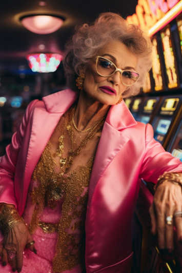 🌲 🌺 Neon Glam Night: Vintage Vegas Elegance for Stylish Adventurers | luxury nig 919