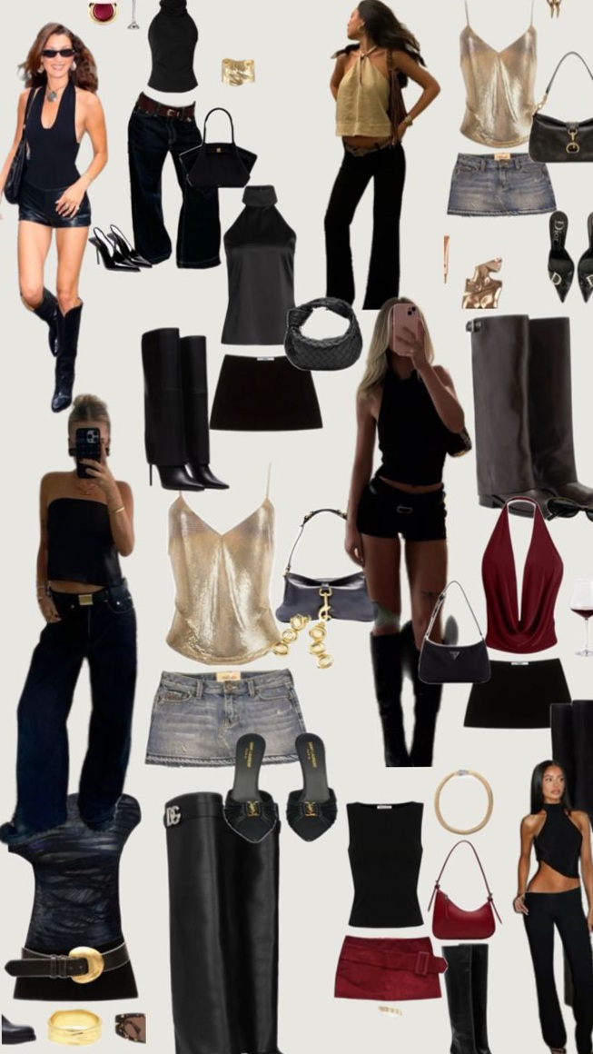 🎨 Neon Glam Outfits for Vintage-Style Nightlife — aesthetic edit 553