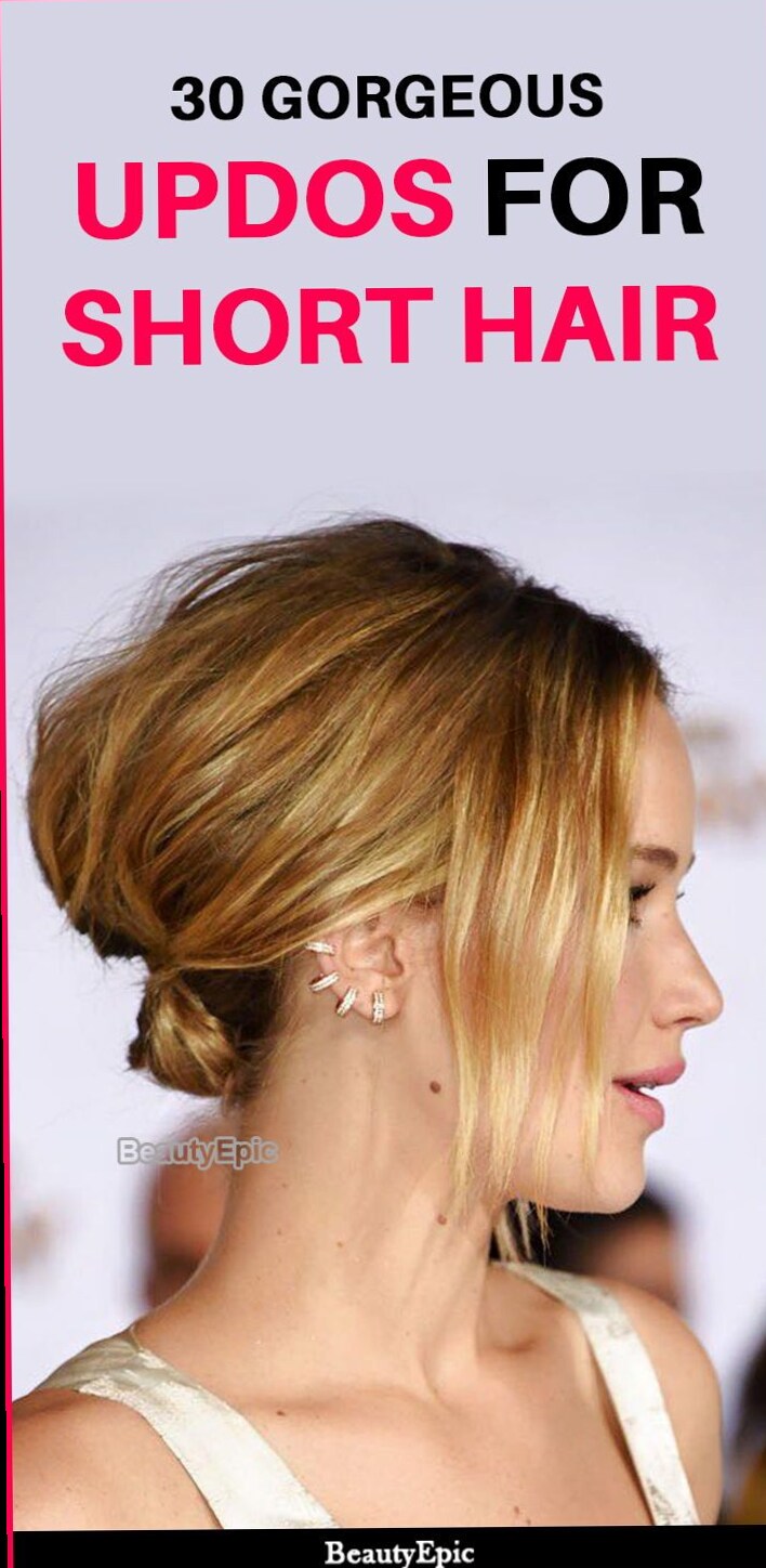 ✨ ✦ Neon Glam Updos For Short Hair, Vintage Party Vibe 433