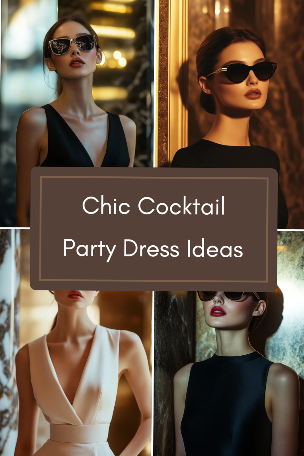 ⊹ Neon Glam: Vintage-Inspired Cocktail Elegance ⊹ 💫 438