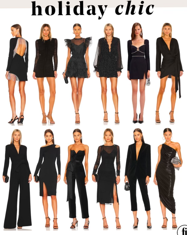 🥂 ✦ Neon Glam: Vintage-Inspired Holiday Party Looks 471