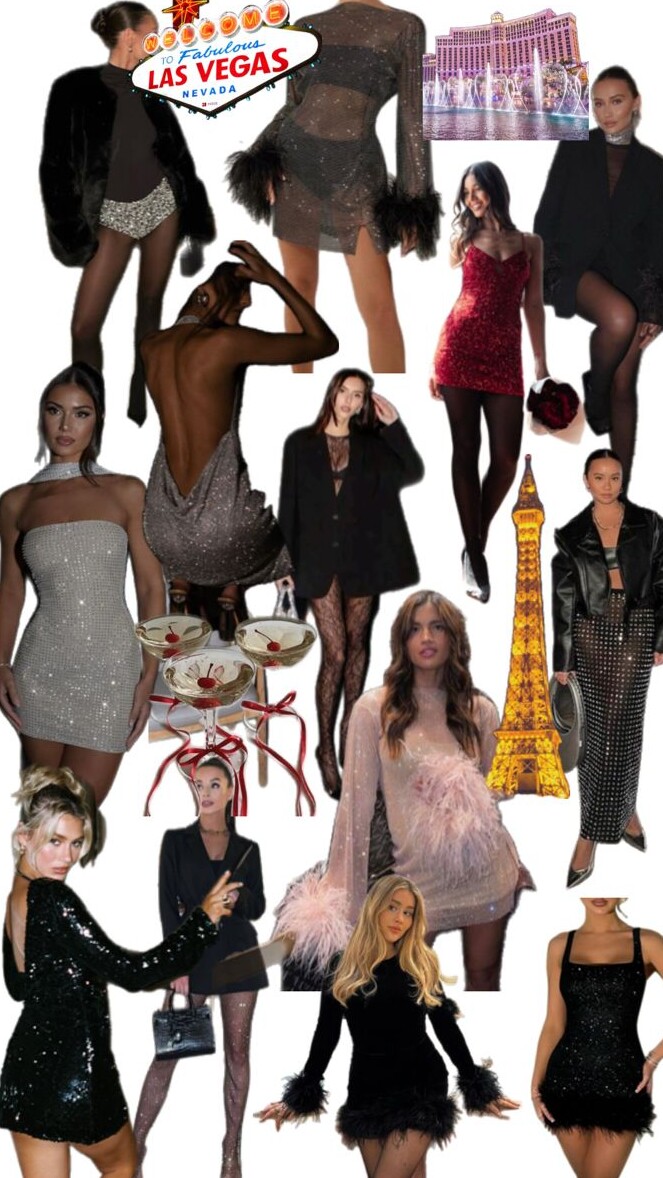 ✨ Neon Glam: Vintage Vegas Vibes for Midnight Magic | after hours aesthetic 766