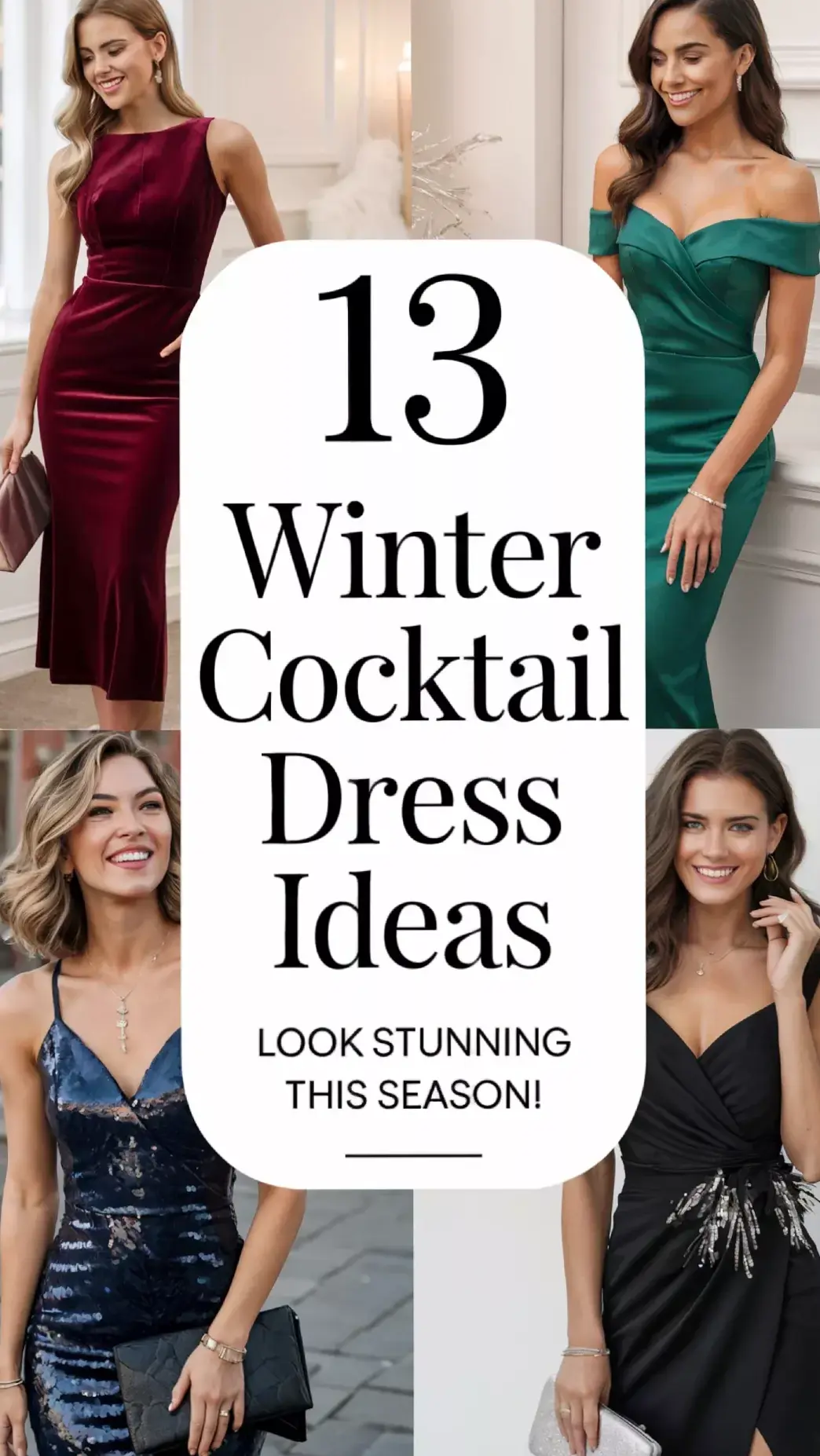 Neon Glam Winter Cocktail Dresses for Holiday Elegance & NYE Vibe ⟐ festive vibe 281