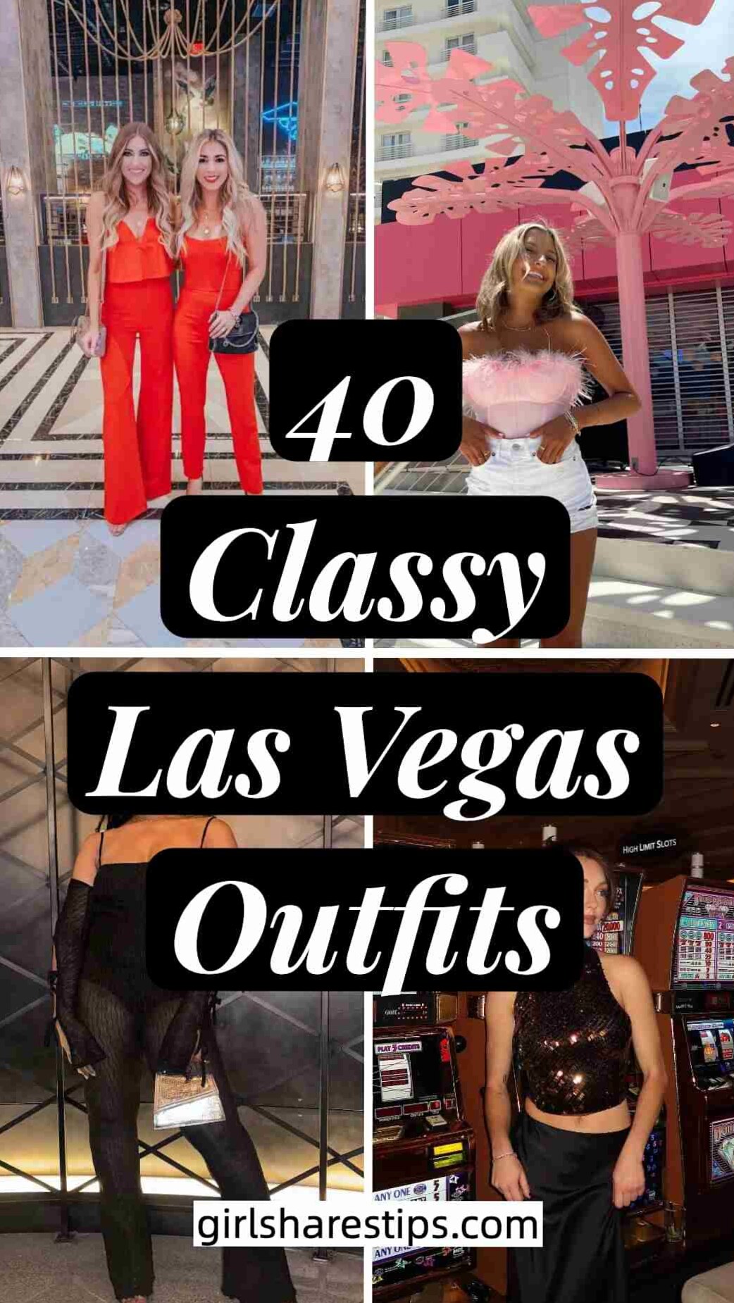 Neon Glamour: 40 Chic Vintage-Inspired Vegas Looks | 📜 emerald city lights 466