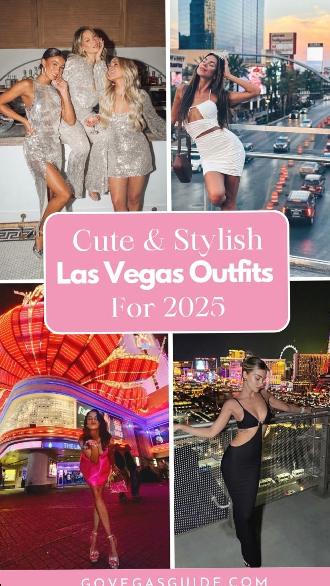 🌉 ✈️ Neon Glamour Looks for a Luxe Night Out in Vegas (2025) — aesthetic edit 390