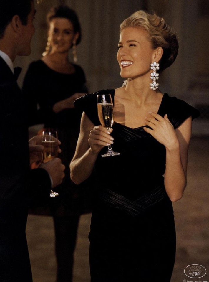 ⊹ Neon Glamour Meets Vintage Vogue 1991 ⊹ 💃 🌟 689