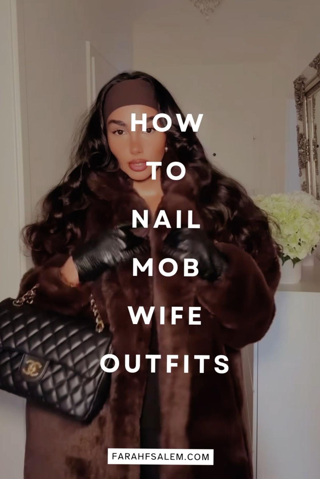 Neon Glamour Meets Vintage Vixen: Mastering Mob Wife Style with Luxe Party Outfi 295