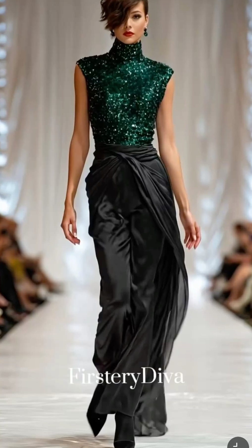 🧿 Neon Glamour Meets Vintage Elegance in Fistery Diva Design | design diary 416