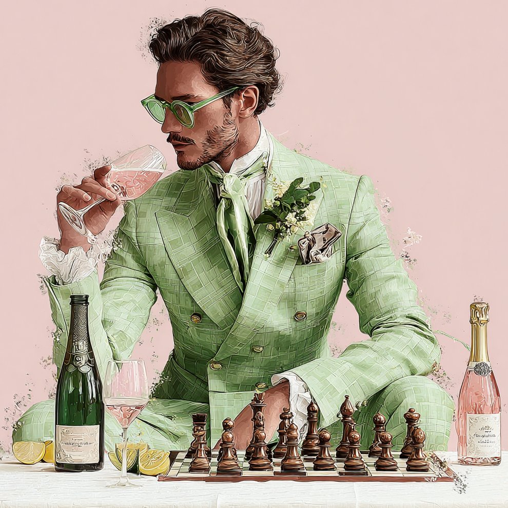 Neon Glamour Meets Vintage Elegance in Artful Fashion — curated aesthetic 🗝️ 970