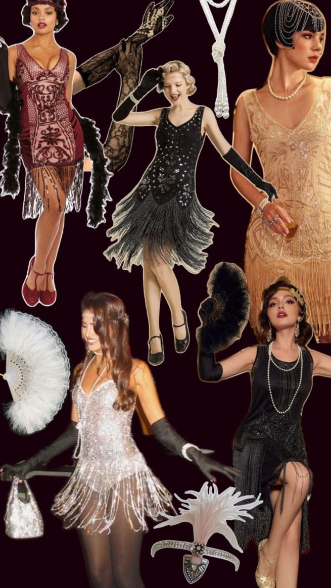 Neon Glamour of the Roaring Twenties Art | 🕯️ visual vibe curator 106