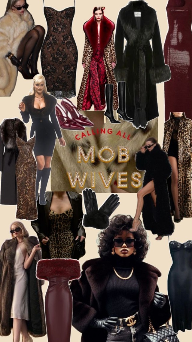 🎆 Neon Glamour & Velvet Secrets: Mob Wife Elegance Unveiled | style sanctuary 423