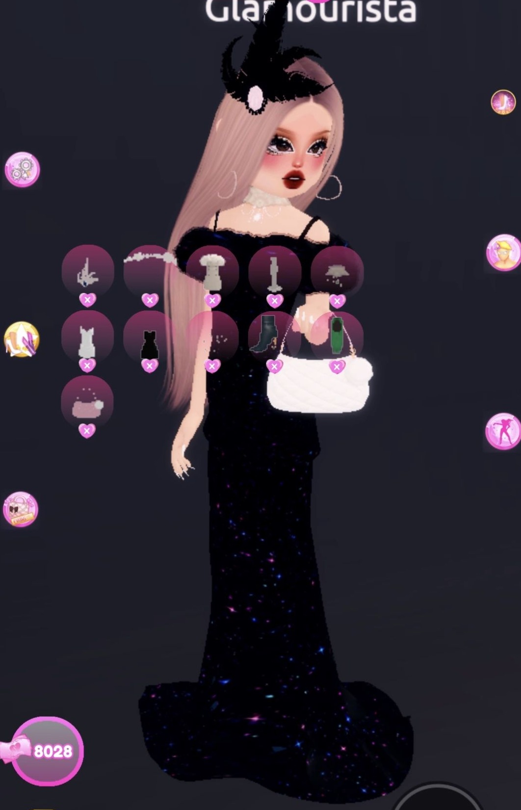 Neon Glamour: Vintage Elegance for Midnight Celebrations ⟐ starlight aesthetic 607