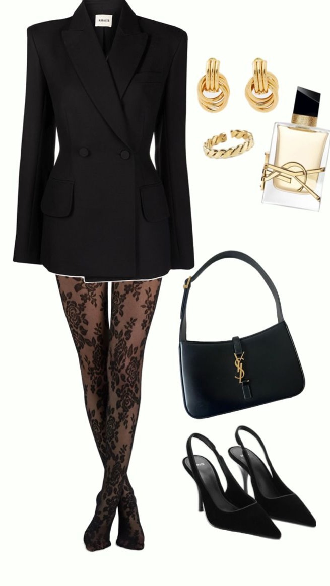 🌟 👠 ✦ Neon Glamour Vintage Ensemble for Midnight Soirées 244