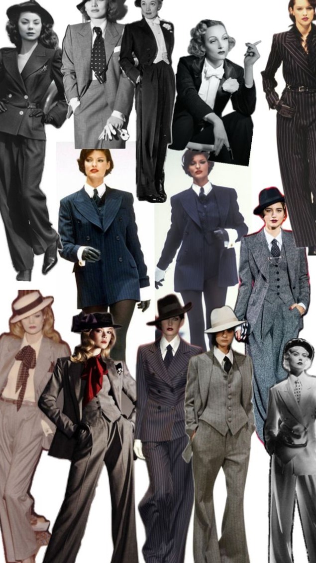 Neon Glamour Vintage Suits for Old Hollywood Elegance — 🍾 298