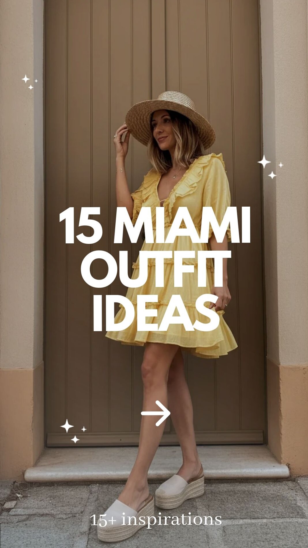 Neon Glamour & Vintage Vibe Miami Outfits 🎪 🎲 893