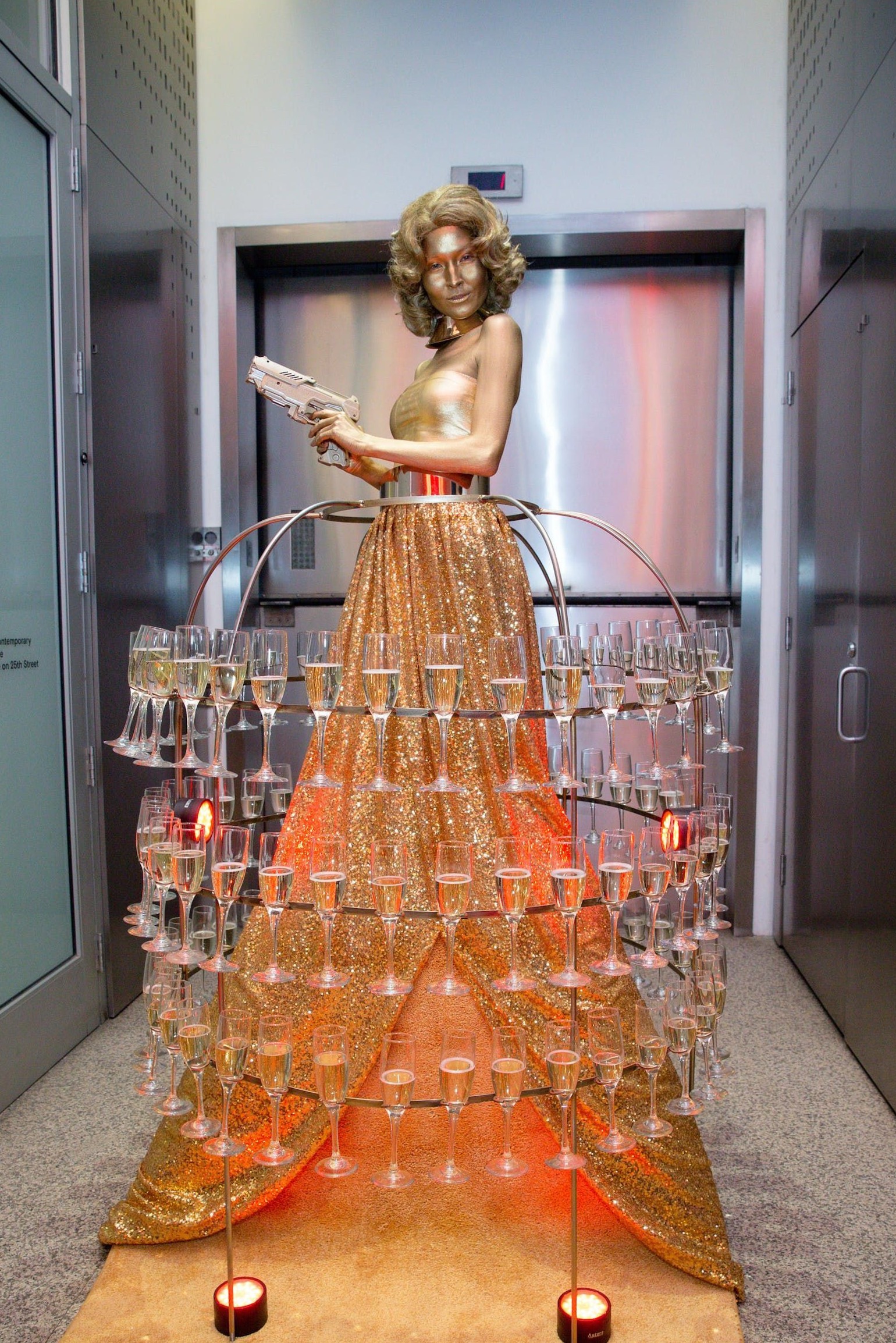 👢 👒 ✦ Neon Glamour & Vintage Vibe: A Bond-Inspired Birthday Soirée 551