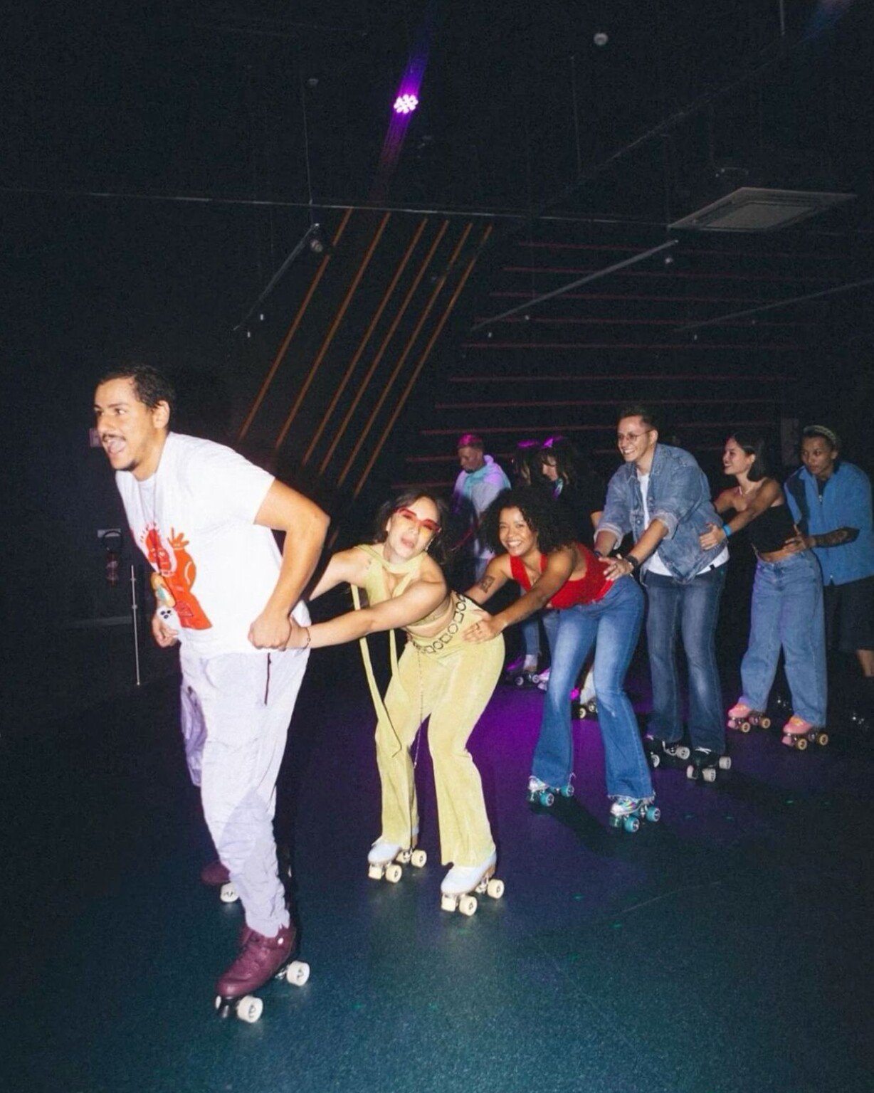 Neon Glaze: Velvet Rhythms Under Electric Skies | 🎉 🥳 style sanctuary 588