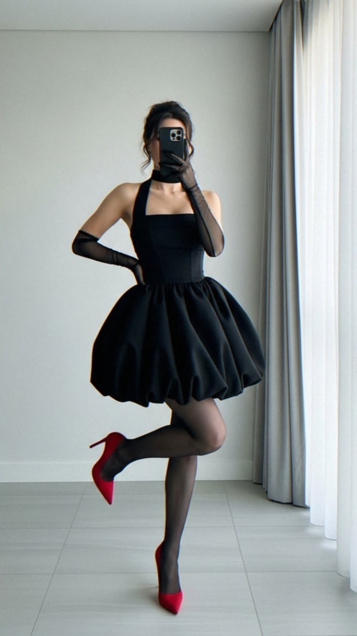 Neon Glow Evening Gowns for Vintage Night Out | 🦋 daily dose of beauty 421