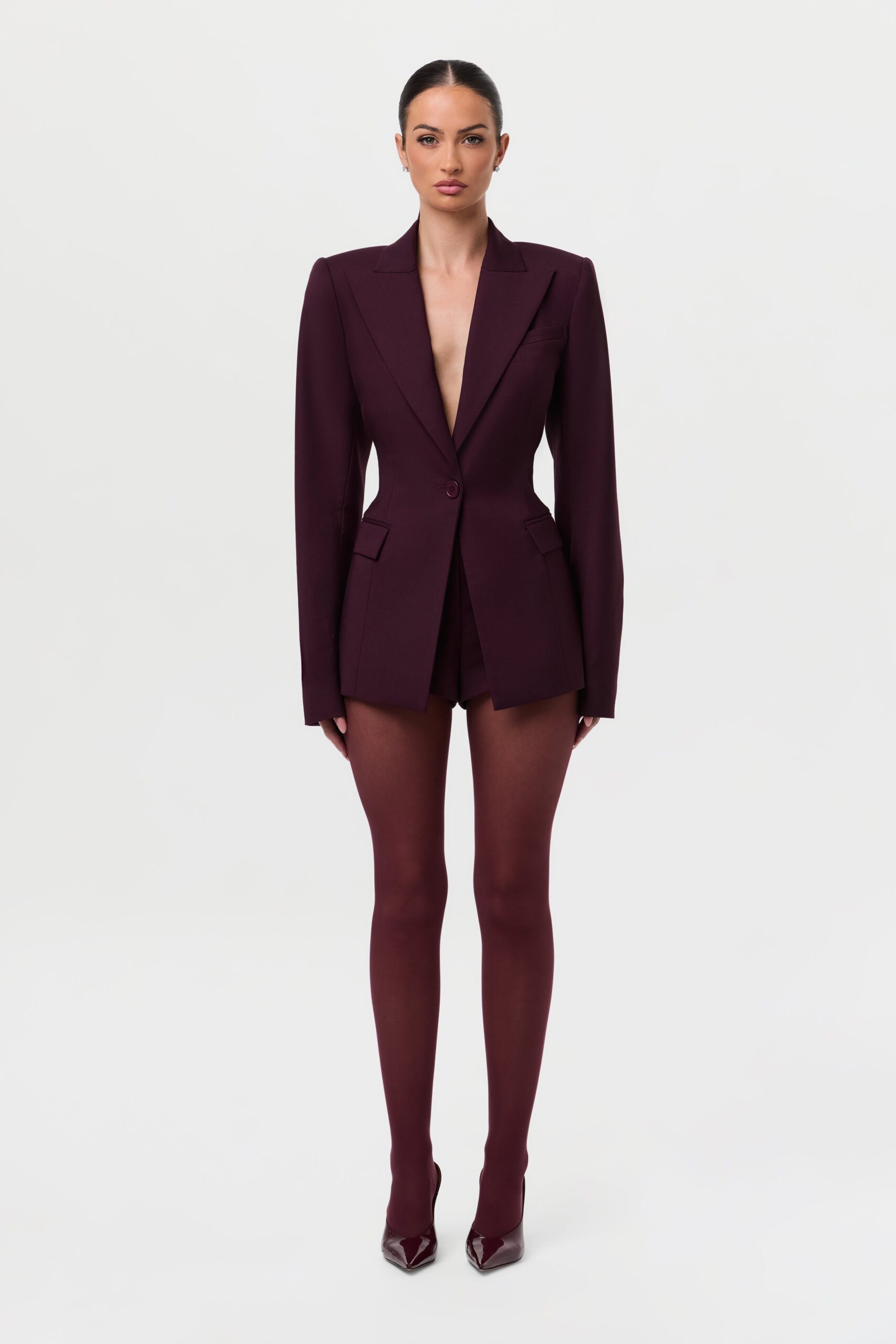 ⊹ Neon High Waist Suited Shorts in Retro Luxury ⊹ 🃏 🎲 116