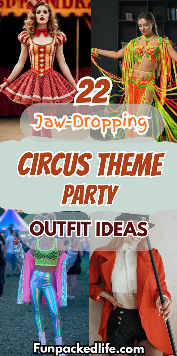 🌴 🏙️ 🛳️ Neon-Infused Circus Glam: 19 Luxe Outfit Concepts — aesthetic edit 600