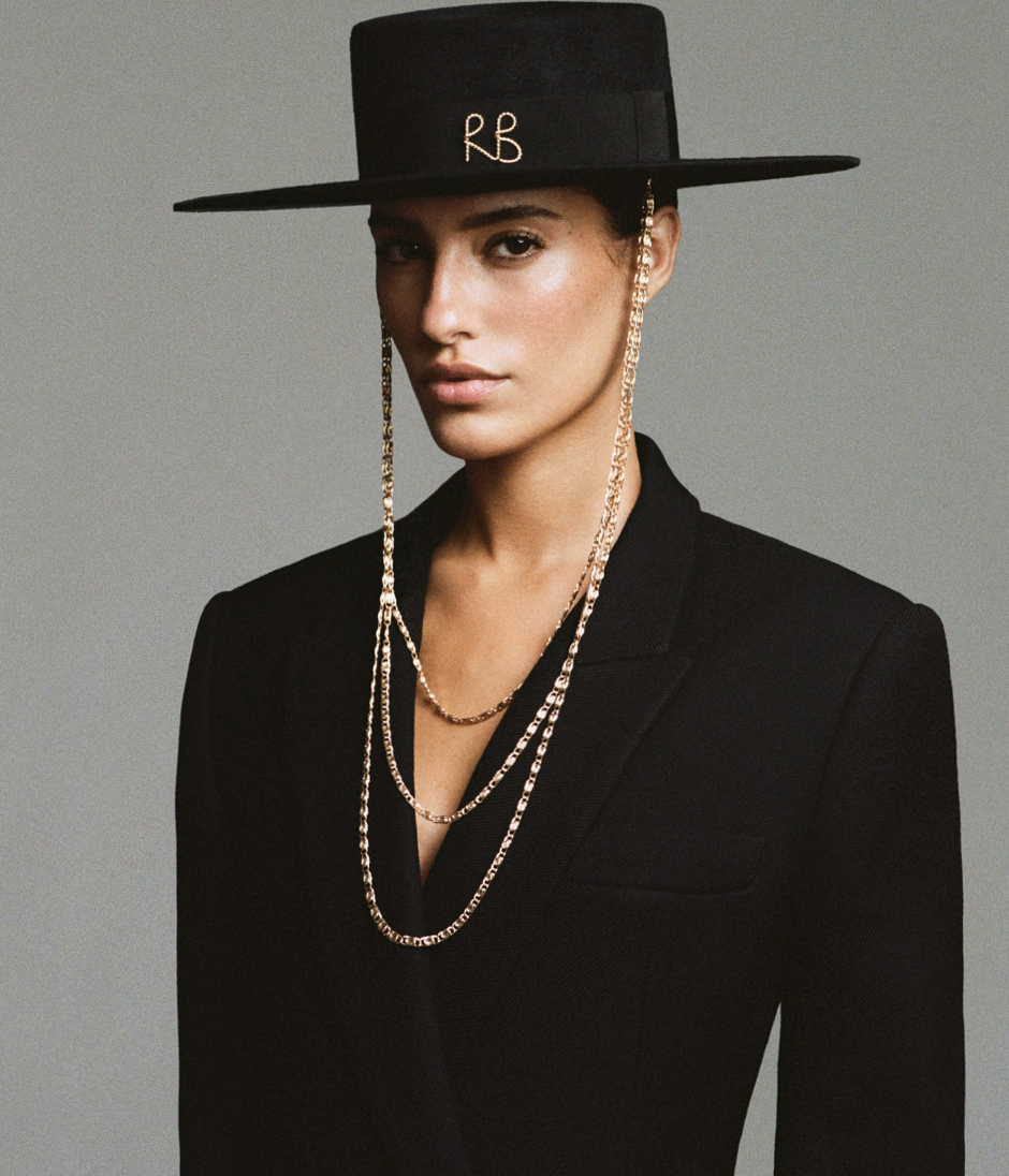 Neon-Infused Monogram Canotier with Vintage Glamour ⟐ inspiration inbox 863