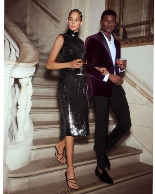 🎭 | Neon-Infused Tailor Wool Pants in Black for Vintage Glam | graphic design go 333