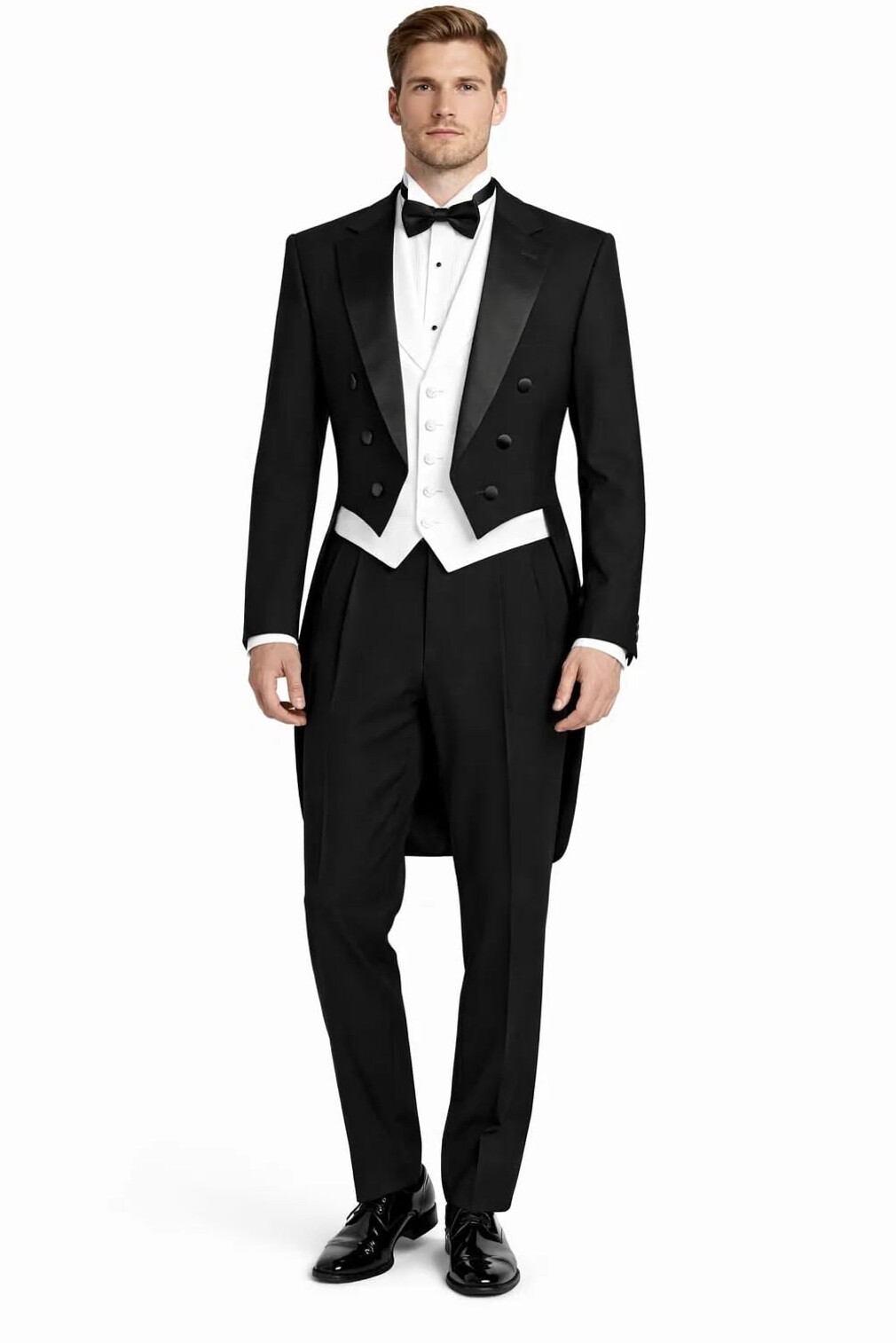 🎩 💅 Neon-Infused Vintage Tuxedo Vest Set | Black Elegance for Timeless Style 449