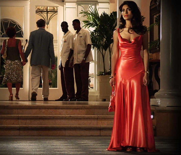 Neon-Laced Glamour: Vintage-Inspired Gown for Midnight Soirees — design inspirat 546