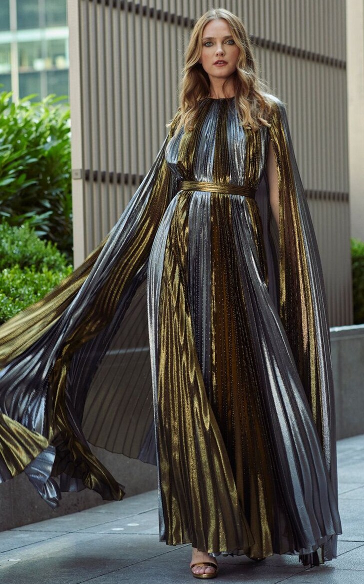 📻 ✦ Neon Lamé Whispers in a Silk-Caftan Dreamscape 915